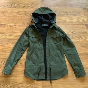 Ride Snowboard Women’s Olive Green Shacket
